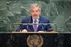 De la Fuente denuncia ante la ONU genocidio en Gaza y defiende un Estado palestino en paz con Israel 