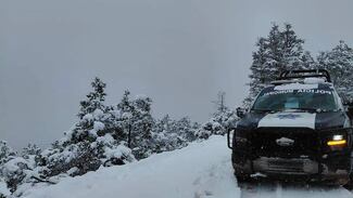 Nevadas por tormenta invernal cubren de blanco Chihuahua y Durango; registran temperaturas bajo cero  