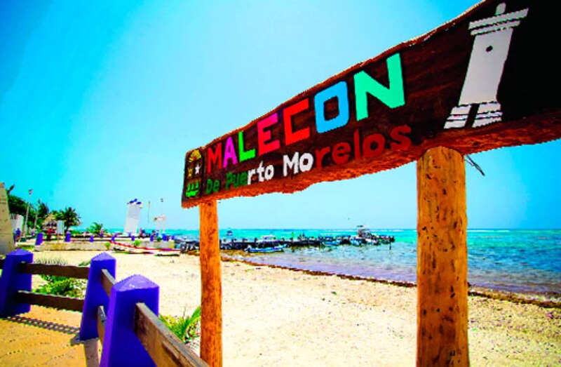 Malecón de Puerto Morelos