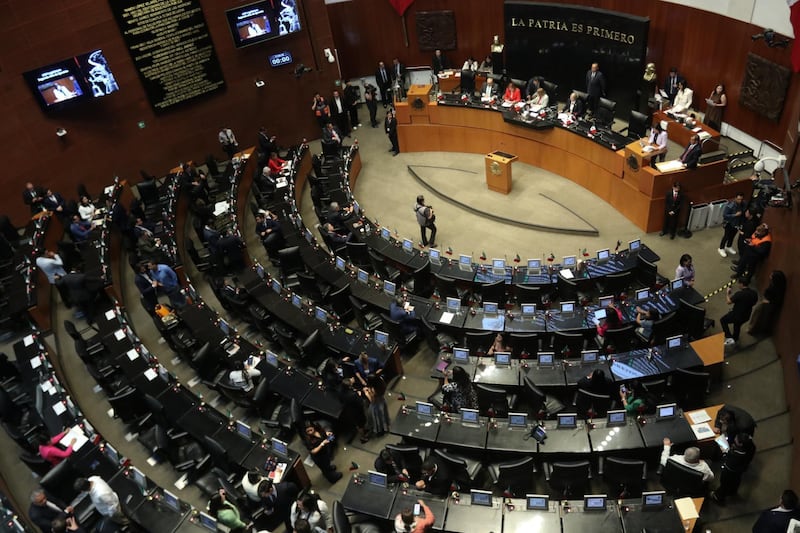 Se llevó a cabo la Sesión Ordinaria en el Senado de la República.
