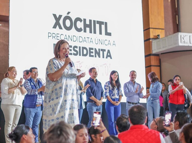 Xóchitl Gálvez, precandidata única a la presidencia por Morena