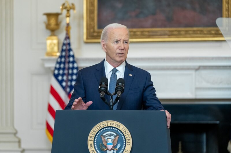 El presidente Biden pronuncia un discurso en la Casa Blanca