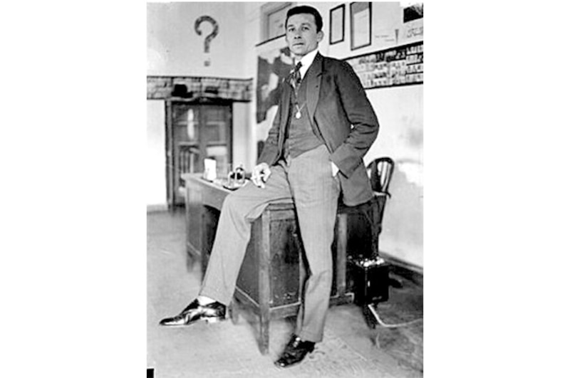 El político mexicano José Vasconcelos.