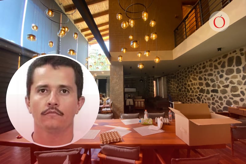 El último refugio de Nemesio Oseguera Cervantes, alias “El Mencho”, fue un exclusivo fraccionamiento campestre; en el interior, hallaron medicamento para la insuficiencia renal.