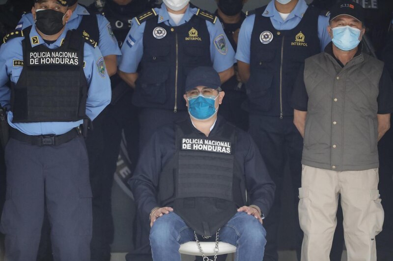 Honduras: Capturan a expresidente Juan Orlando Hernández por narcotráfico