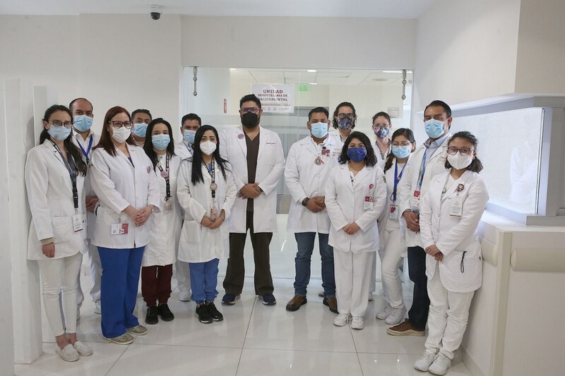 Equipo médico del Hospital General de México