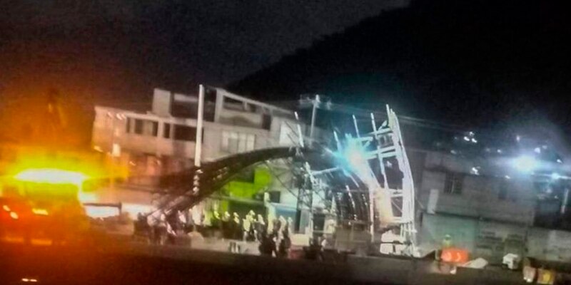 Accidente de autobús en Caracas deja varios heridos