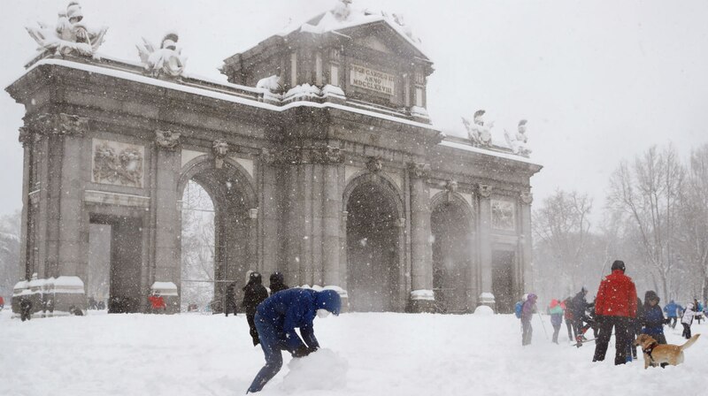 Puerta de Alcalá, Madrid, España