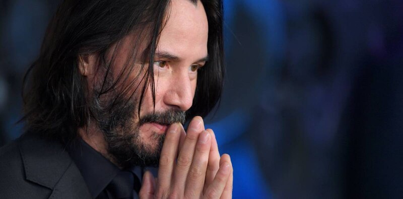 Keanu Reeves, el actor de Matrix, en una nueva película