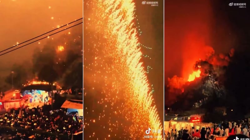 Espectáculo de drones en Liuyang