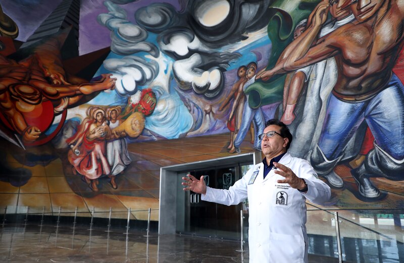 El mural de Diego Rivera en el Palacio Nacional de México