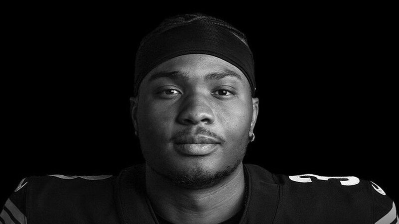 El jugador de fútbol americano Cam Newton