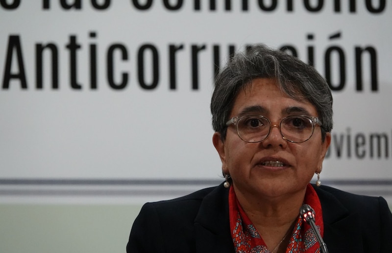 Raquel Buenrostro compareció ante las Comisiones Reunidas de Gobernación y Anticorrupción y Transparencia del Senado de la República para su ratificación como secretaria de la Función Pública (SFP) del gobierno federal, que pasará a ser la Secretaría Anticorrupción y Buen Gobierno.