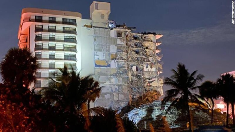 Colapso de un edificio en Miami