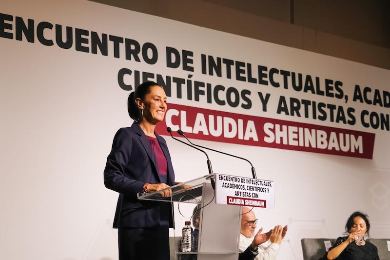 Encuentro de intelectuales, académicos, científicos y artistas con Claudia Sheinbaum