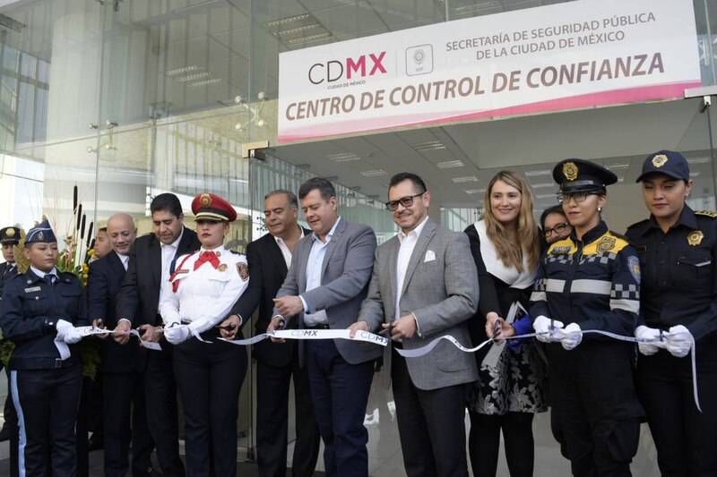 - Inauguración del Centro de Control de Confianza de la Ciudad de México