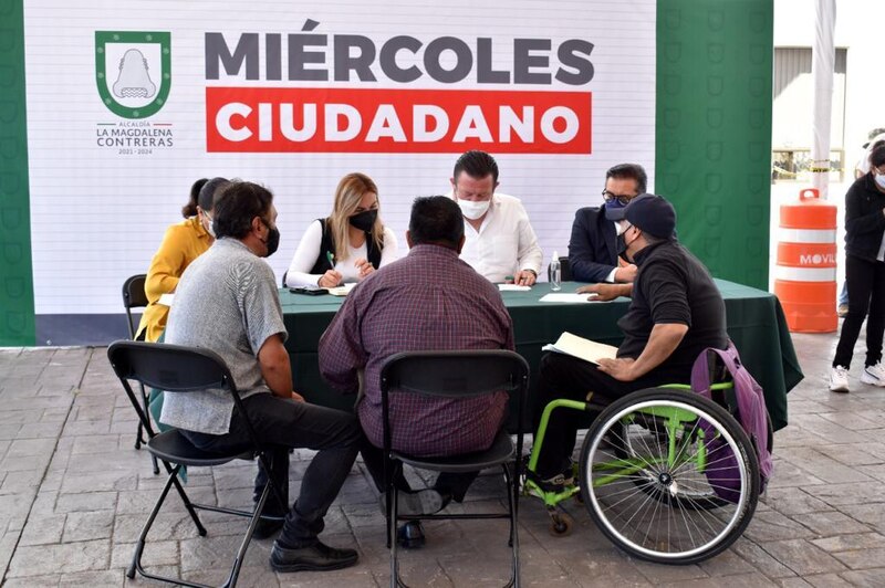 Reunión de trabajo con ciudadanos