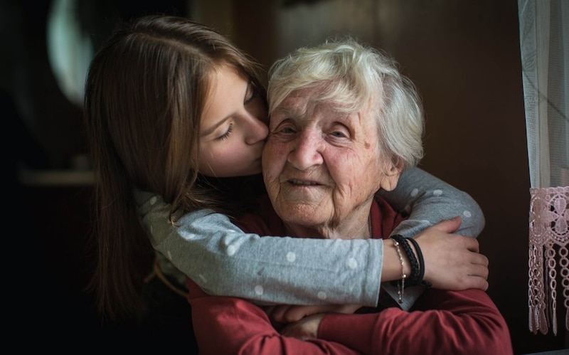 Abuela y nieta