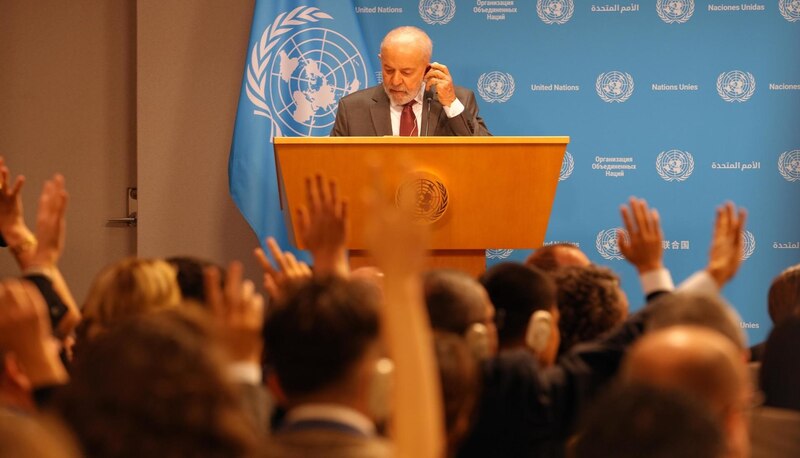 El Secretario General de la ONU, António Guterres, pronuncia un discurso ante la Asamblea General.