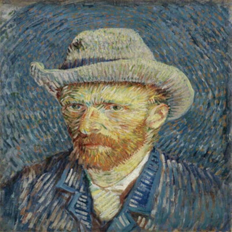 Autorretrato de Vincent van Gogh