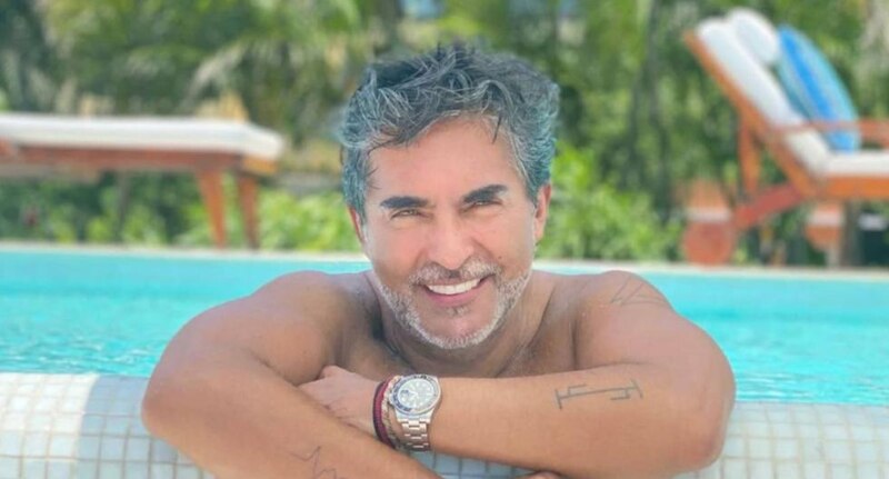 El actor mexicano Eduardo Yáñez disfruta de unas merecidas vacaciones en la playa
