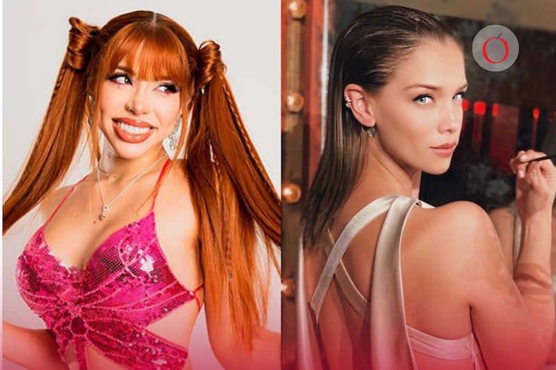 Yeri Mua y la actriz Carolina Miranda