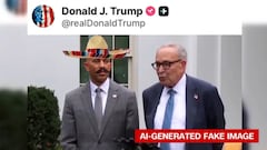Trump difunde video racista con estereotipos mexicanos creado con IA en víspera del cierre del Gobierno 