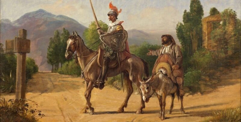 Don Quijote y Sancho Panza