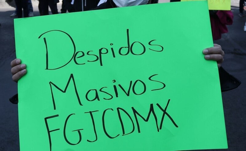 Despidos masivos en la FGJCDMX