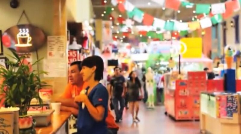 Mercado de artesanías mexicanas