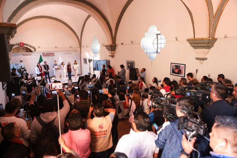 Conferencia de prensa de Claudia Sheinbaum