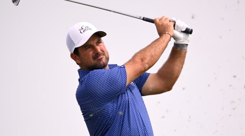 El golfista español Sergio García en acción durante un torneo
