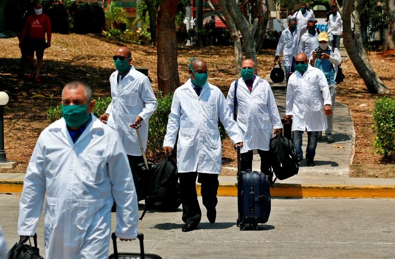 Brigada médica cubana llega a Belice para ayudar a combatir la pandemia de COVID-19