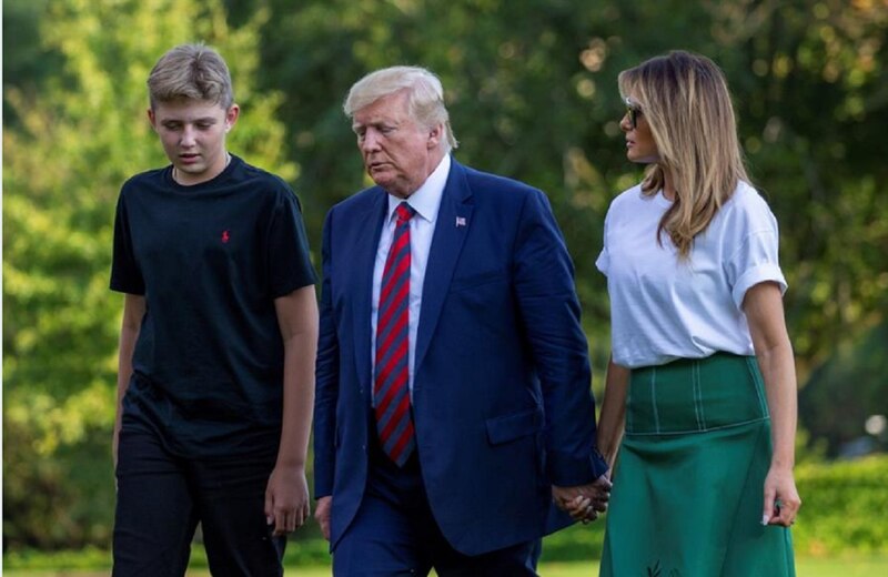 La familia Trump