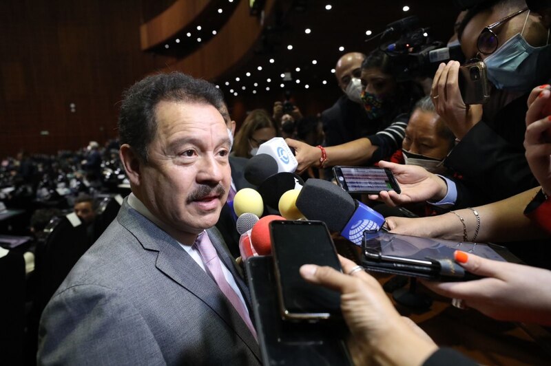 El presidente ecuatoriano Guillermo Lasso ofrece una rueda de prensa
