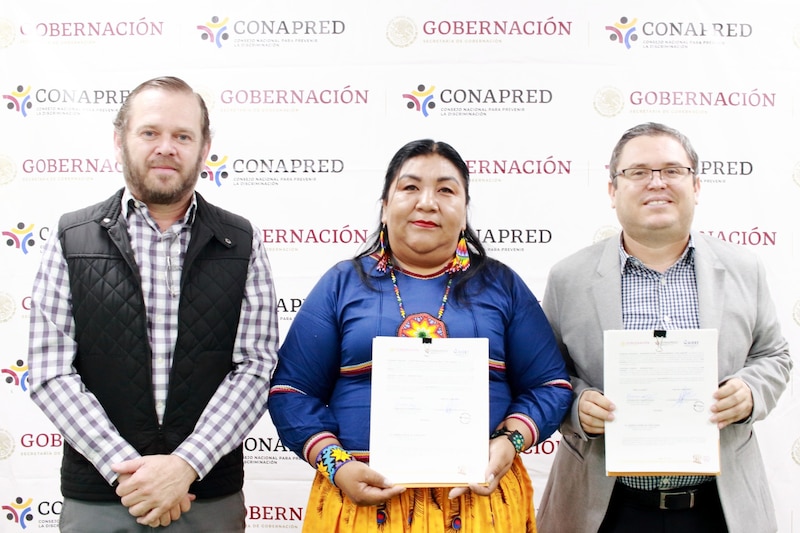 Firma de convenio entre el Gobierno Federal y el CONAPRED para prevenir la discriminación