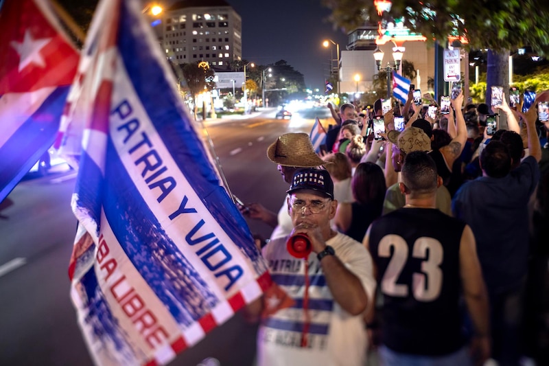 Protestas en Cuba