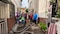 V. Carranza atiende a damnificados por incendio en la Morelos con carpas, comida y asesoría