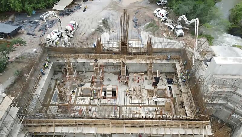 Construcción de un edificio