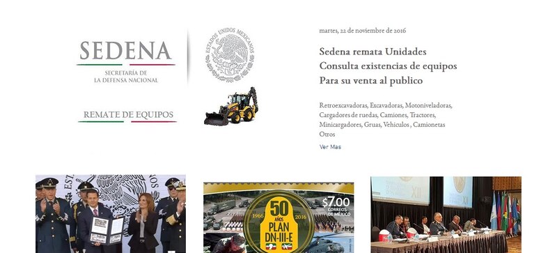 SEDENA remata Unidades