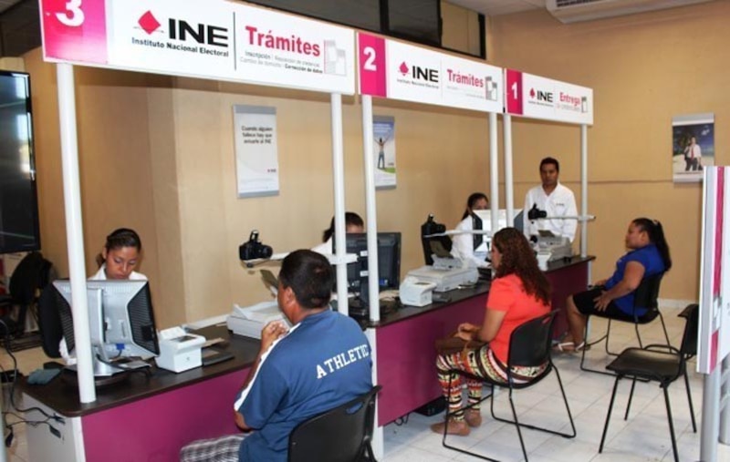 Trámites en el INE
