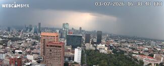 Activan alerta naranja por fuertes lluvias en alcaldía Cuajimalpa 