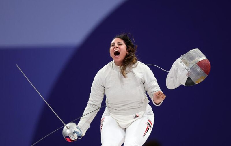¡Victoria en la esgrima!