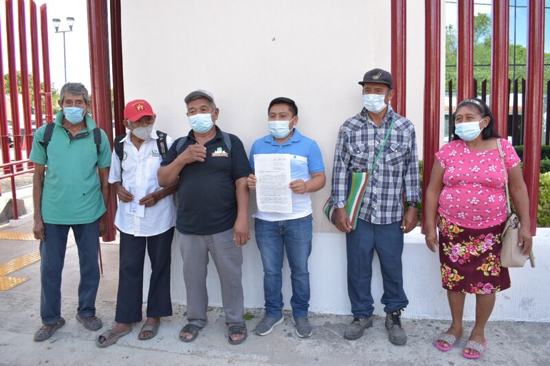Entrega de apoyos a damnificados por huracán en Chiapas