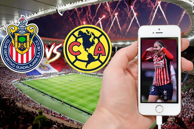Chivas vs América Femenil en vivo
