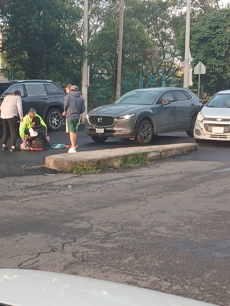 Accidente de tráfico en la Ciudad de México