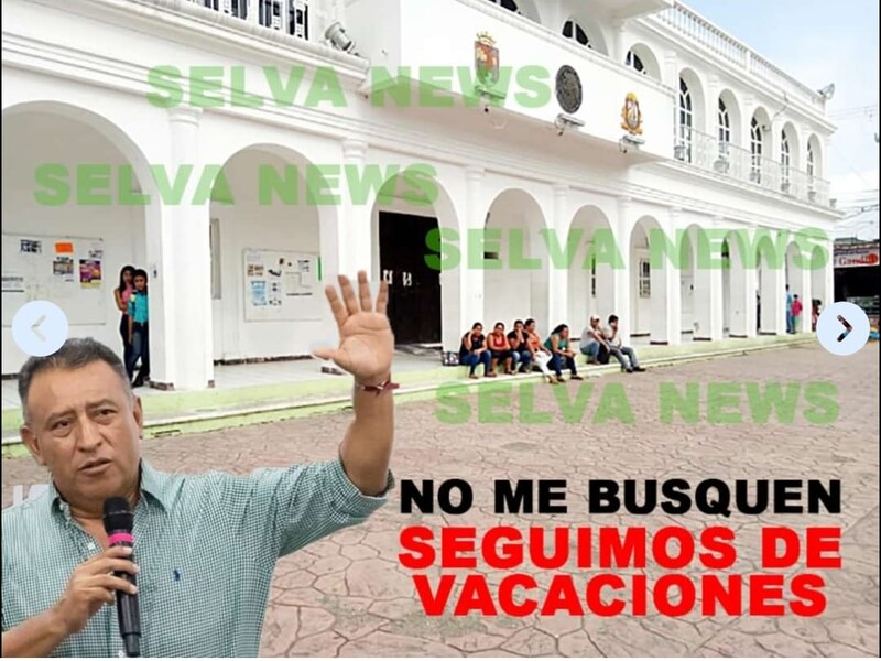 Alcalde de Chiapas se va de vacaciones y deja en caos el municipio