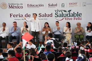 Mario Delgado fomenta escuelas libres de comida chatarra con Vive Saludable