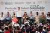 Mario Delgado fomenta escuelas libres de comida chatarra con Vive Saludable