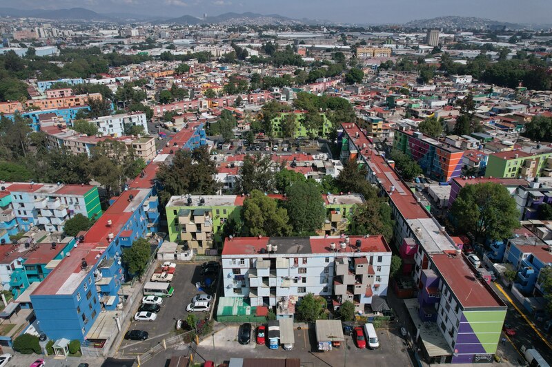 Ciudad de México desde el aire